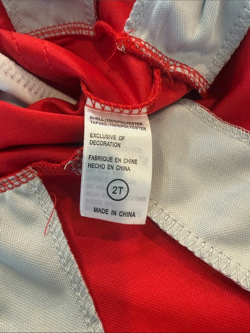Ohio State Red & White Nike Cheer Dress - Nike Logo | Girl’s 2T | EUC - Picture 4 of 9